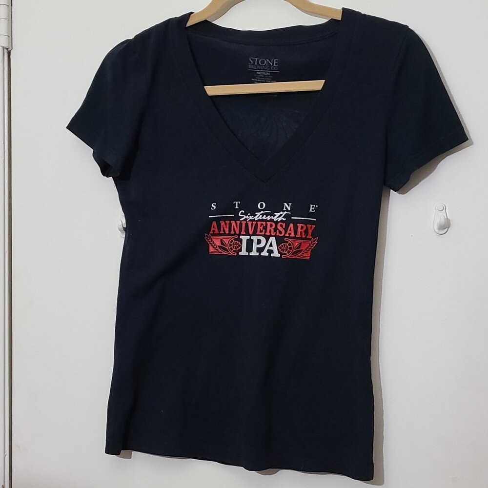 Stone Brewing 16th Anniversary IPA Women's Medium T-Shirt
